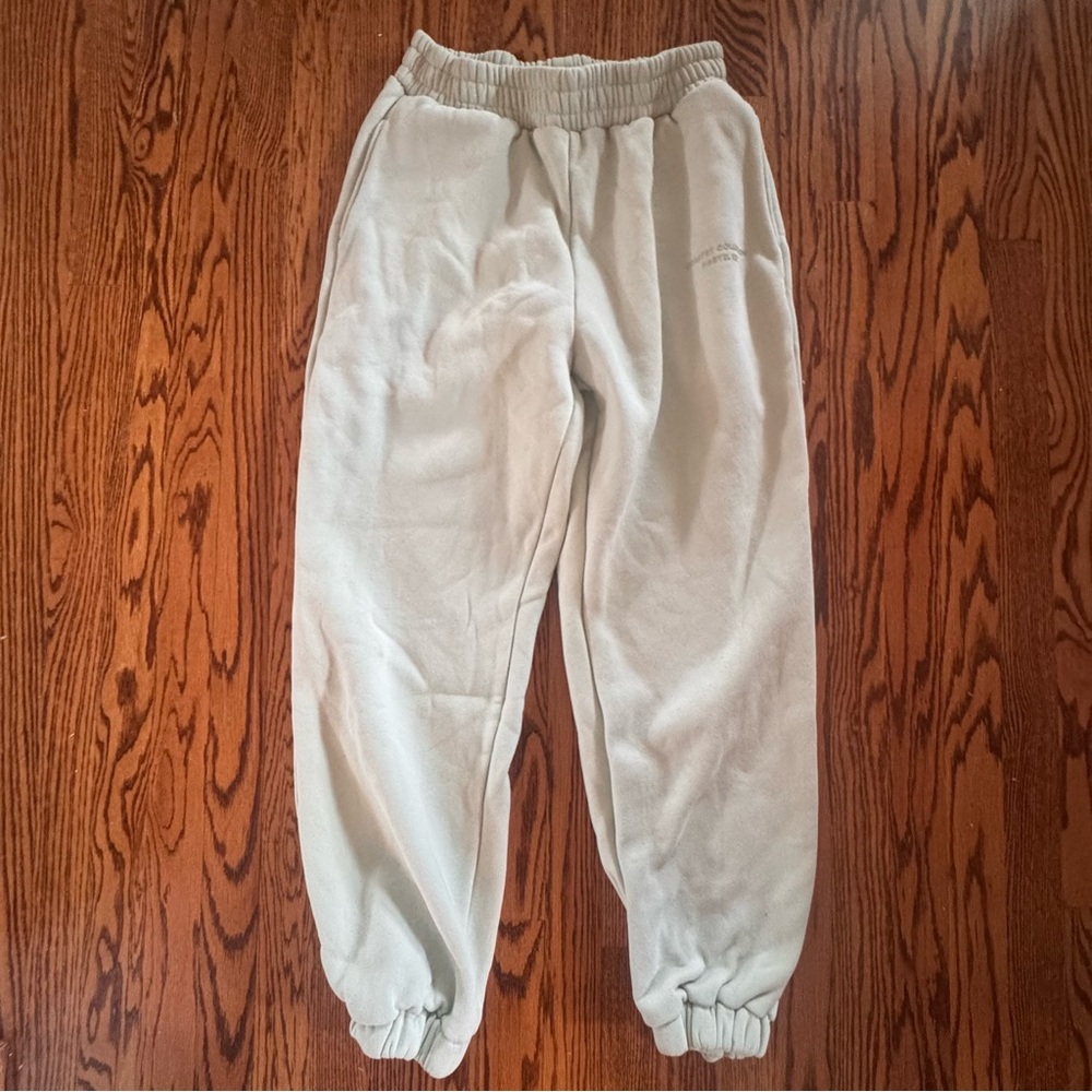Cmfrt Collection Pastel Edit Mint Green Sweatpants Size Large NWOT Men Women - Picture 6 of 9
